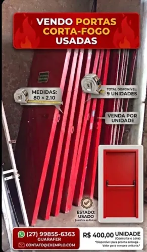 porta corta fogo