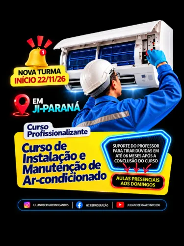 Curso Profissionalizante de Instalação e Manutenção de Ar-condicionado