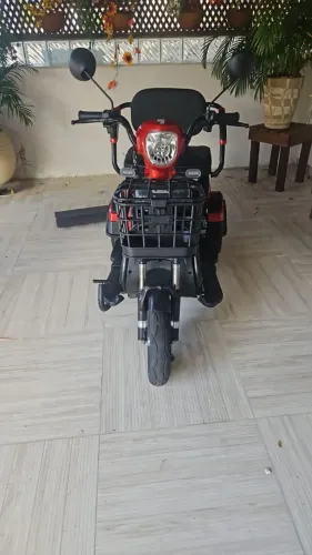 Triciclo Elétrico Veg S250 Zub 600w 3 Lugares 2026 vermelho
