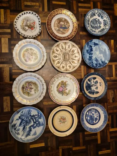 Pratos decorativos