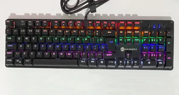Teclado Gamer Mecânico RGB Para Pc ou Notebook