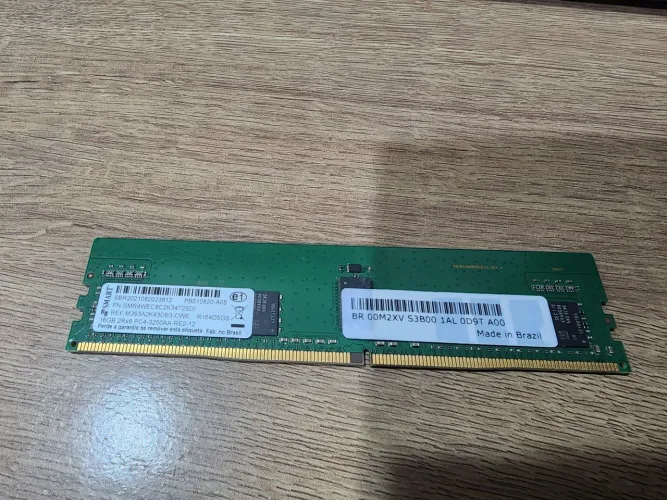 Pente de memória 16g 3200mhz ecc servidor 