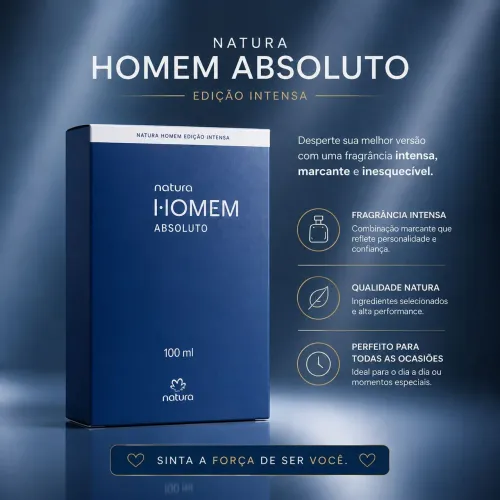 Natura Homem Absoluto 100ml