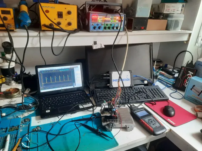 Manutenção injeção eletrônica e módulos