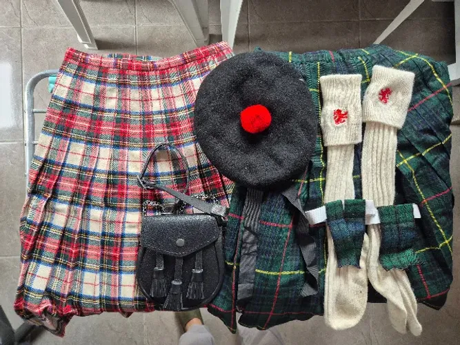 Traje escocês completo