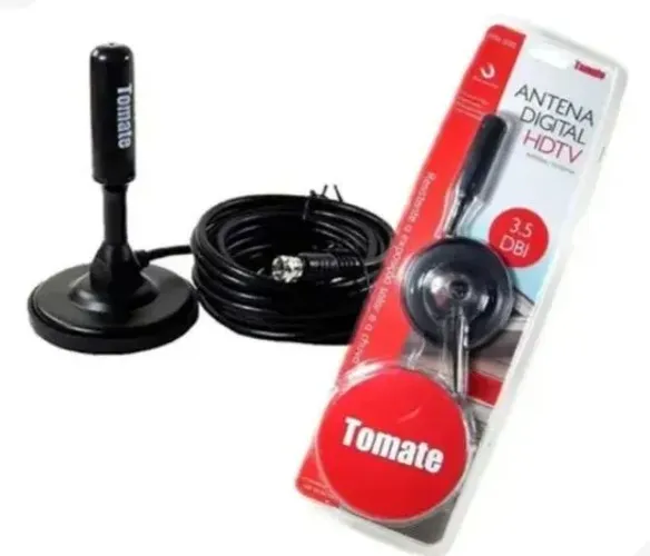 Antena digital interna e externa da Tomate