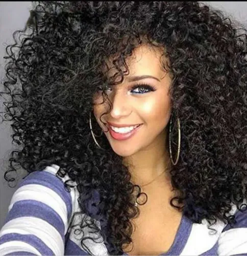 Cabelo cacheado pacote: cabelo e aplicação tudo pronto em 8 sem juros 