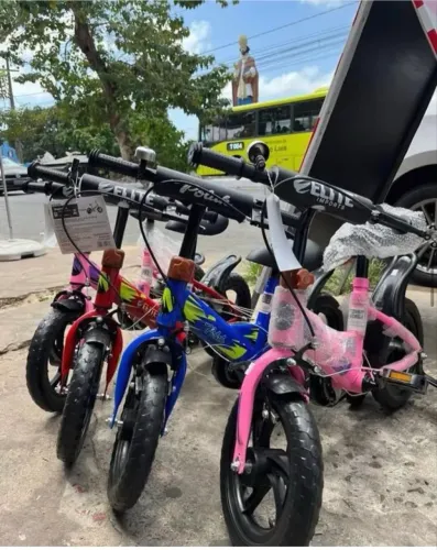 Bicicletas infantis - pra todas as idades - aceito cartão