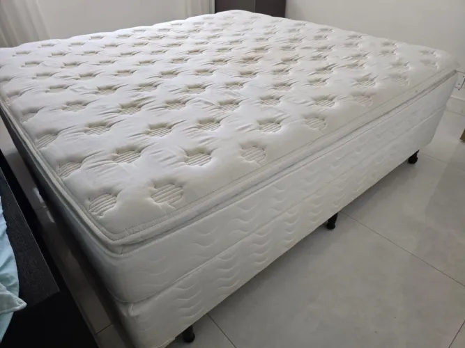 Cama Box King Serta Luxor Special Firm