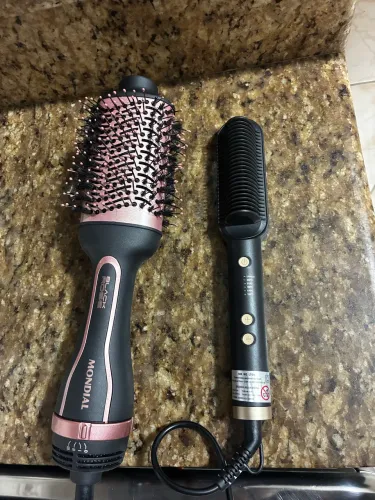 Escova secadora e alisadora