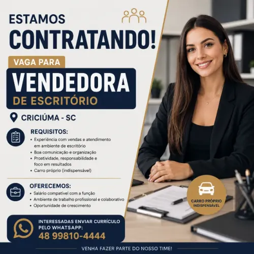 Vaga de emprego 