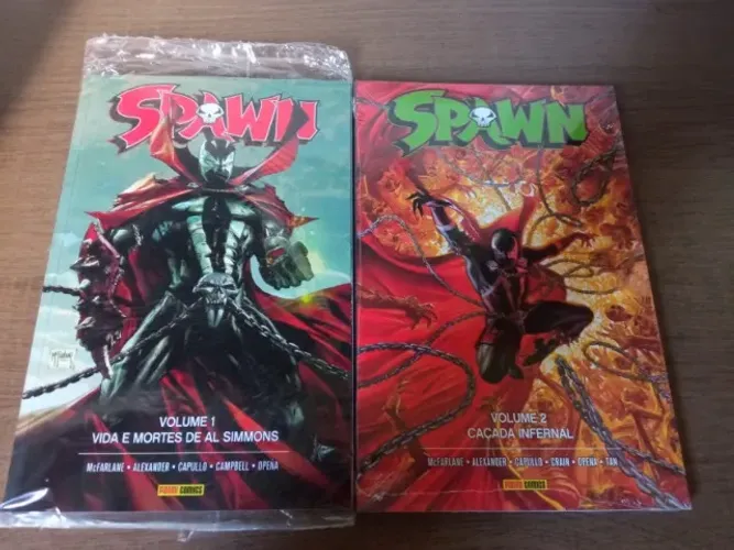 Spawn Vol 1 ao 4 lacrados