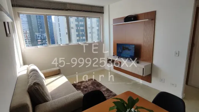 Apartamento Av Silva Jardim Mobiliado 35m2 1 Quarto e Garagem