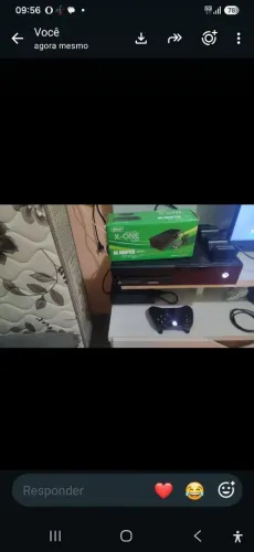 Xbox one fat com um controle 