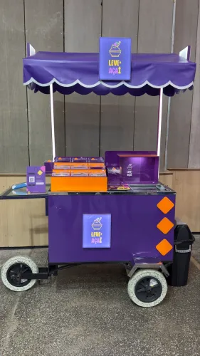 Carrinho de açaí