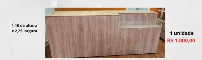 Móveis para lojas, escritórios ou casa.