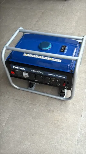 NOVO Gerador a gasolina Tekna 3100W