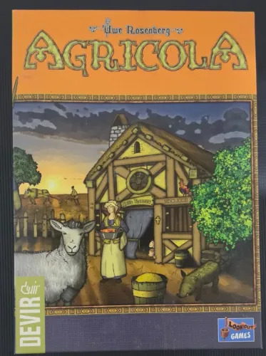 Agricola Jogo de Tabuleiro Português Devir Board Game Uwe Rosenberg
