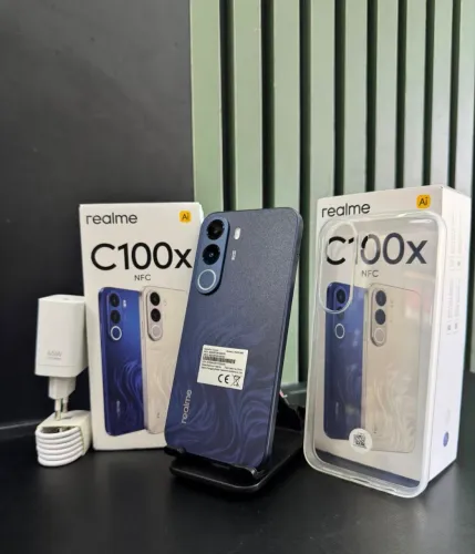 REALME C100X 4G NFC (128GB 4GB RAM AZUL) LACRADO ENTREGAMOS