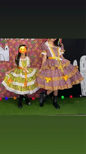 Vestidos juninos infantis 