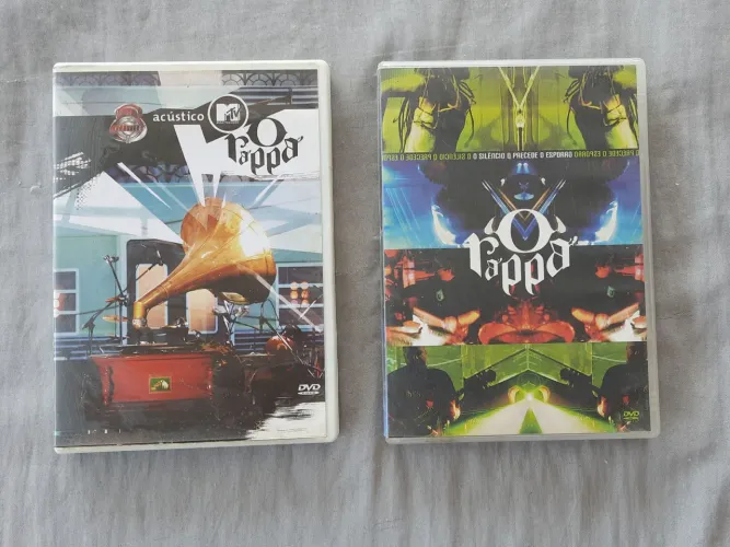 Lote com 2 DVDs da banda O Rappa.