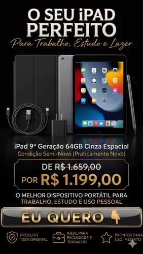 iPad 9ª Ger - 64Gb