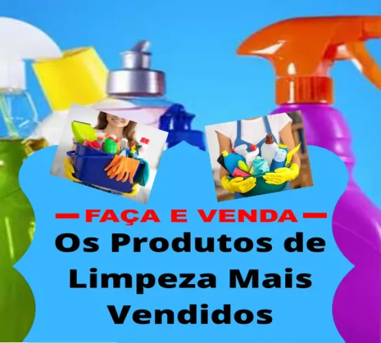 Faça e Venda(Produtos de Limpeza Caseiro)