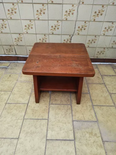 Mesa de centro design em madeira obre maciça
