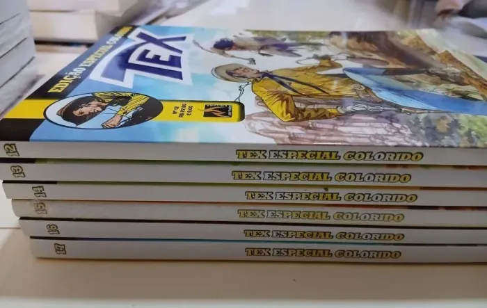 Max Tex 1 ao 10 e Tex edição especial colorida 12 ao 17 Tex Grandes Mestres 1 ao 7