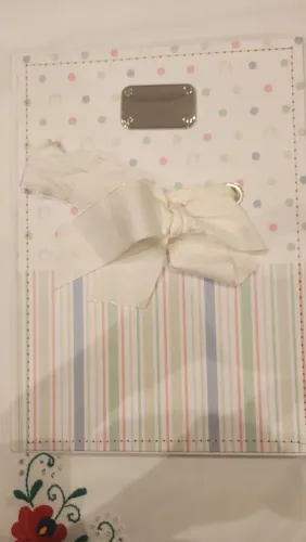Livro de recordações de bebê