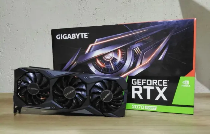 Nvidia GeForce RTX 2070 Super 8GB GIGABYTE - Seminova com caixa