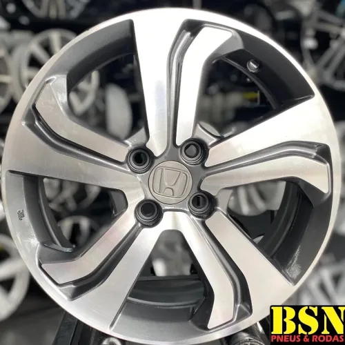 JOGO DE RODAS HONDA CITY ARO 16 4x100 Fit/city/wrv
