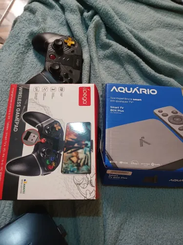 Tv Box aquário gamer retro