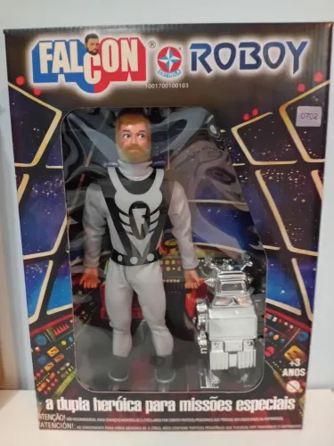 Brinquedo boneco Falcon roboy