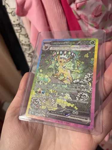 Carta Leafeon EX (144/131) Mint