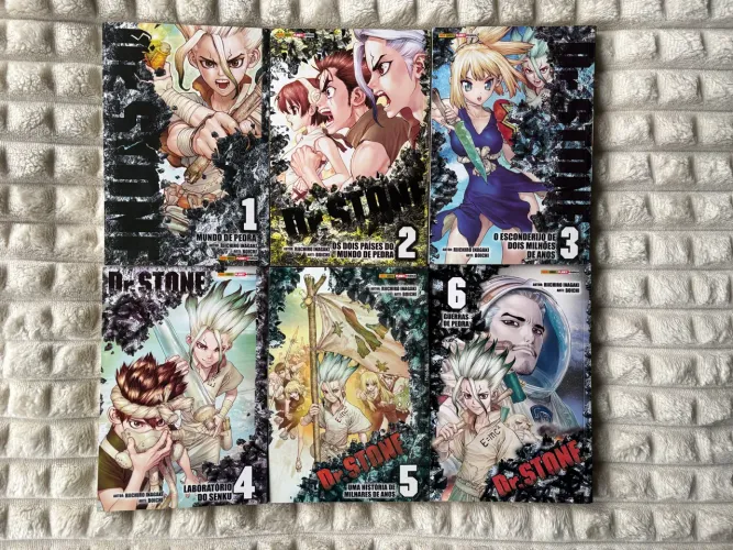 Dr stone manga 1 ao 6