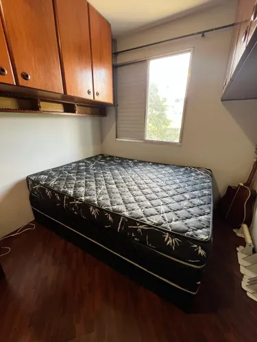 Cama box casal com colchão de casal