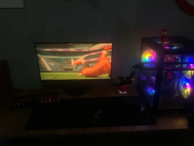 Setup Gamer RTX 3060 12GB | Ryzen 5 | 20GB RAM | SSD + HD | 100Hz | Completo