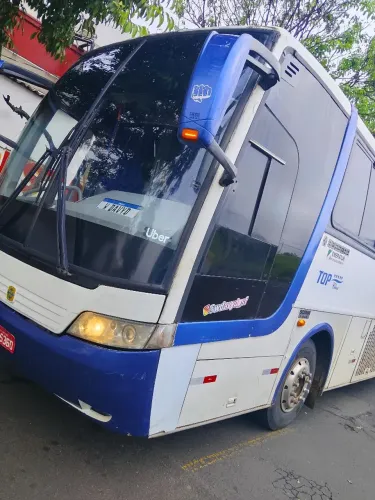 Vendo ônibus buscar Lo Scania 124 360 CV, ar-condicionado revisado pronto pra trabalhar 