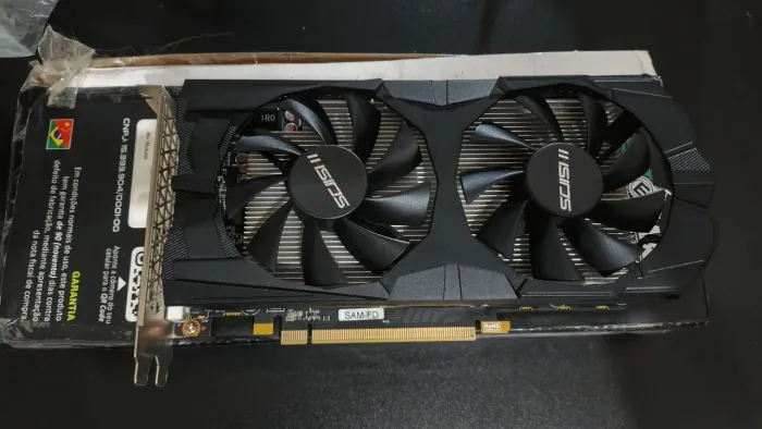 Placa mãe RX 580 8GB