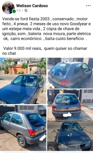 Ford Fiesta Street 1.0 8V 3P 2003