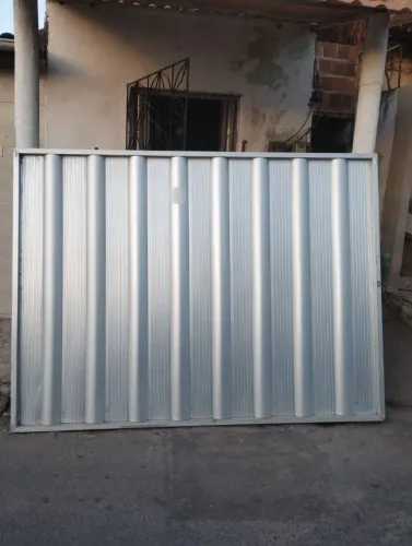 Portão usado fosco 2.10x2.70 completo