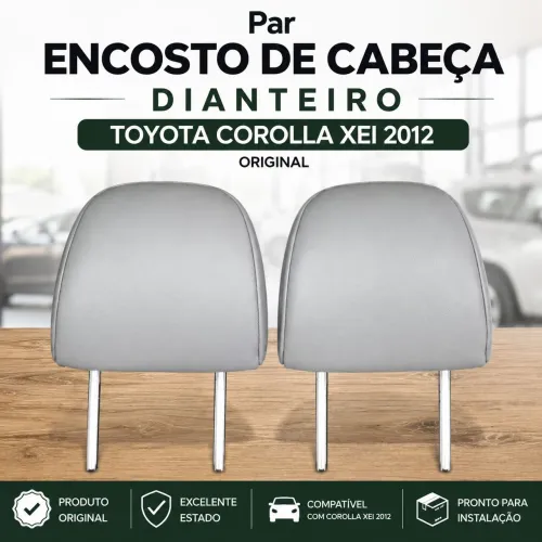Par Encosto de Cabeça Dianteiro Toyota Corolla XEI 2012 Original