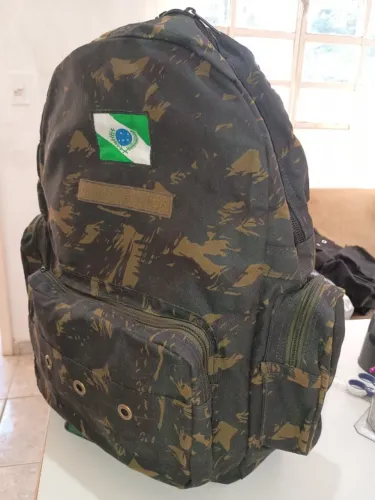 mochila em Lona