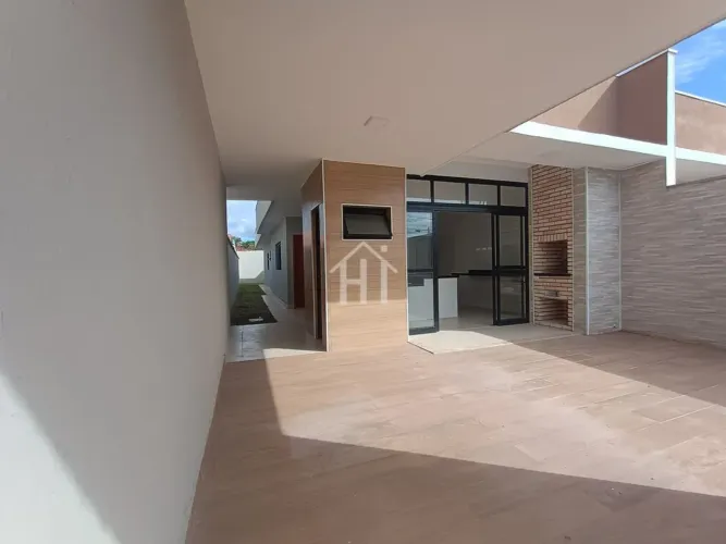 Casa Térrea Nova Com Piscina, 3 quartos no Bairro do Maitinga - Bertioga - SP