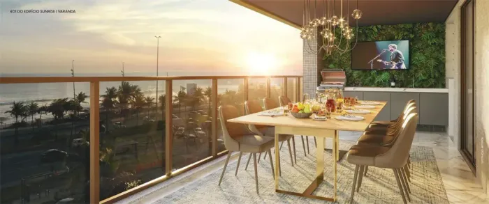 OPORTUNIDADE BARRA 4 SUITES FRENTE MAR AO LADO ATLANTICO SUL