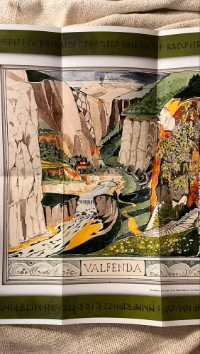 Pôster O Hobbit / Senhor dos Aneis - Valfenda