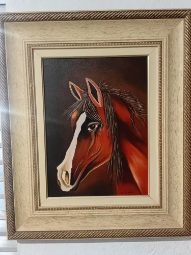 Quadro decorativo oleo sobre tela