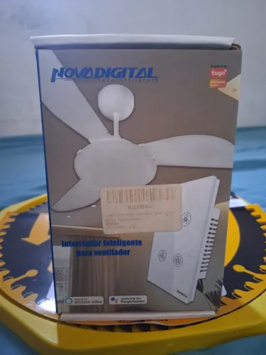 Interruptor Wi-Fi inteligente ventilador 