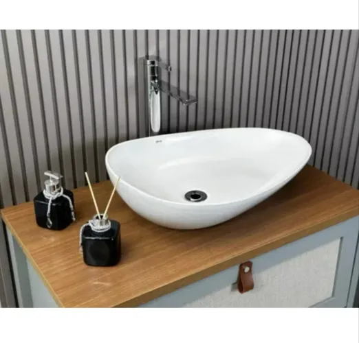Cuba pia oval lavabo